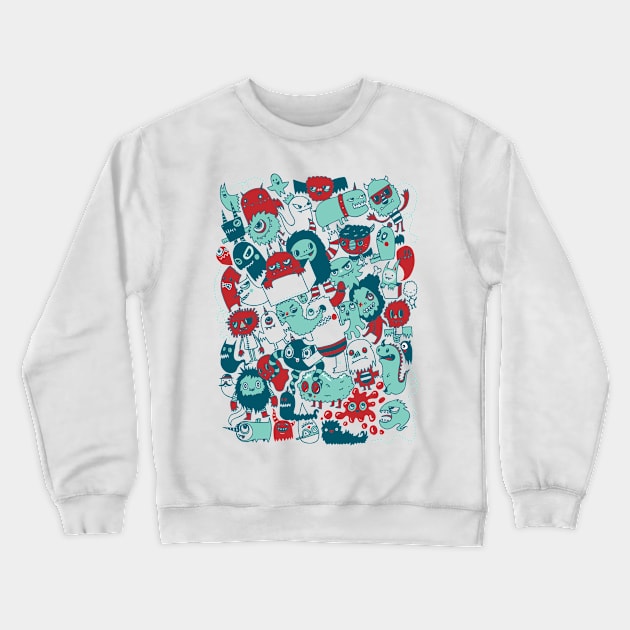 Monsterous Crewneck Sweatshirt by wotto